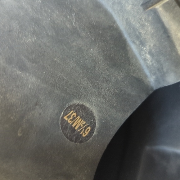 Lucky Brand Ellerey Chunky Chelsea Boot Black 6.5 streetwear casual punk hip - Picture 11 of 12